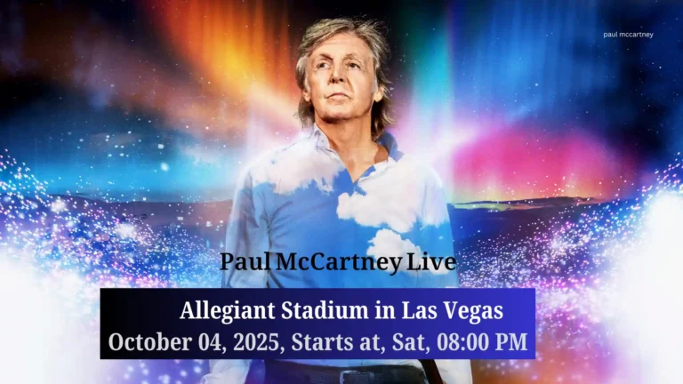 Paul McCartney Las Vegas Show
