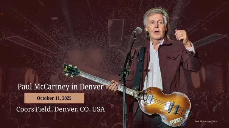 Paul McCartney to Rock Denver’s Coors Field on October 11, 2025