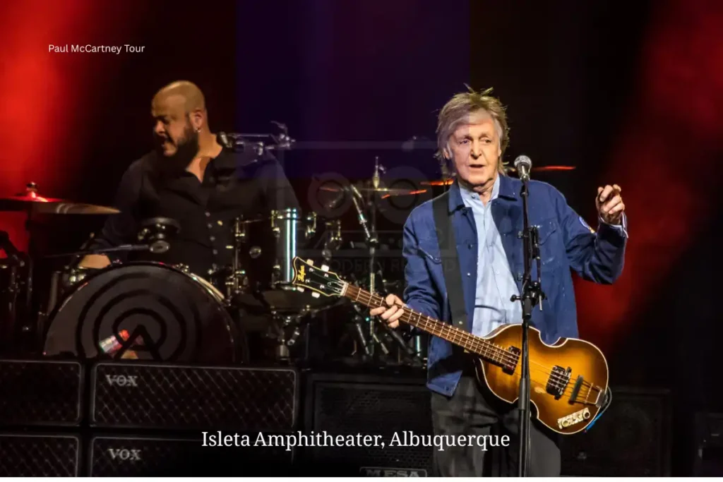 Paul McCartney live in Albuquerque