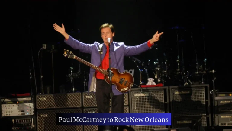 Paul Mccartney Smoothie King Center, New Orleans